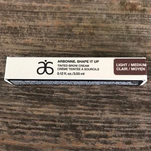 Arbonne Shape It Up Tinted Brow Cream - Light/Med.